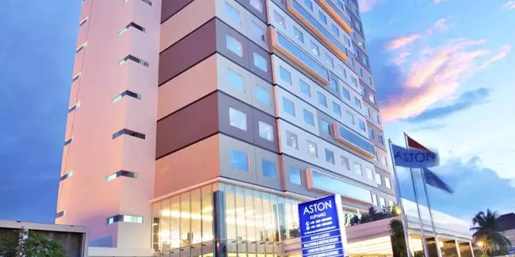 Modern stylish classy hotel with great facility in kupang overlooking to sawu sea