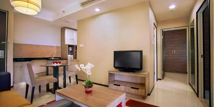 Large and spacious living room will bring a togetherness for your family member
