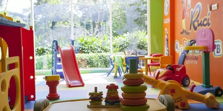 Our Kids Club provide a lot of games and wide space for your children playground.