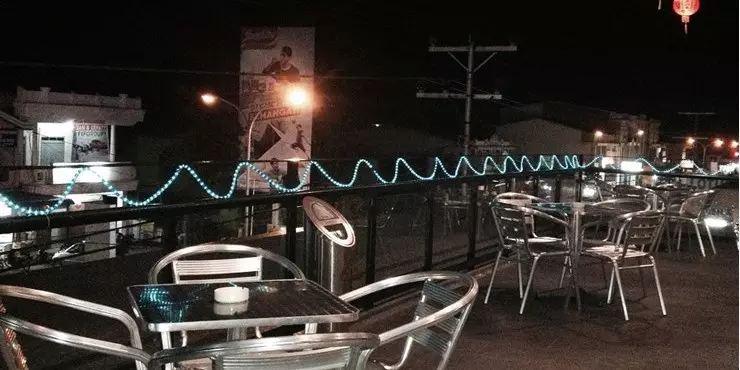 Cozy terrace provide many kinds of Food, beverage and snacks.